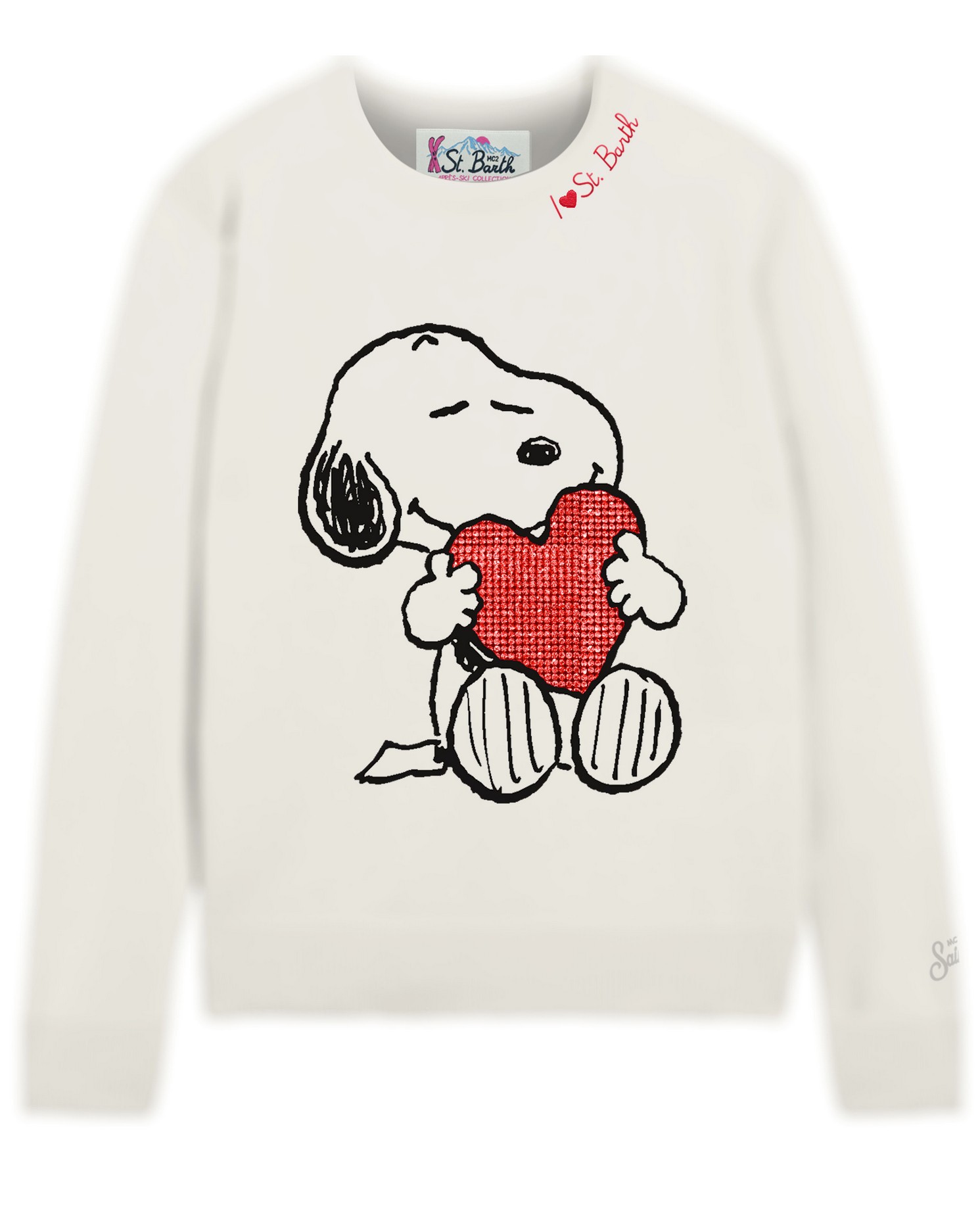 Snoopy Heart Pullover