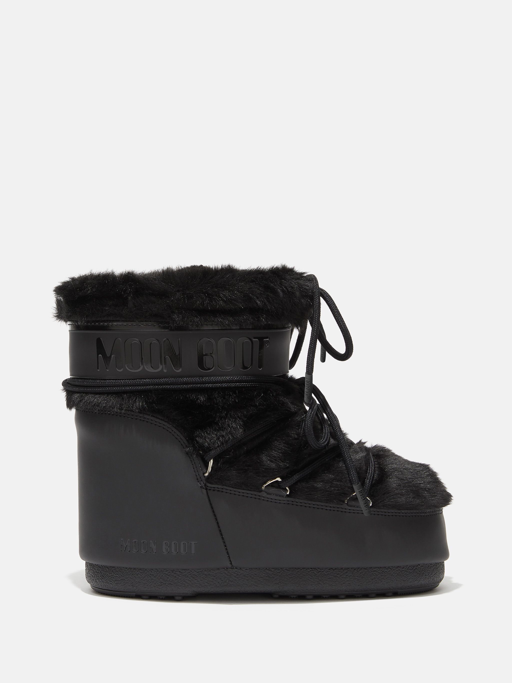 Icon Low Faux-Fur Boots